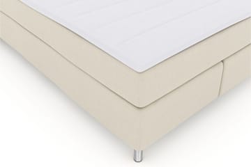 Select No 3 Komplett Sängpaket 140x200 Fast/Medium - Beige/Metall - Products - Möbler - Säng - Kontinentalsäng