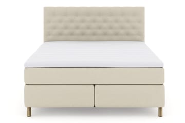 Select No 3 Komplett Sängpaket 180x200 Medium, Beige/Koppar
