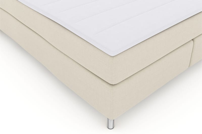 Select No 3 Komplett Sängpaket 210x210 Fast/Medium - Beige/Metall - Products - Möbler - Säng - Kontinentalsäng