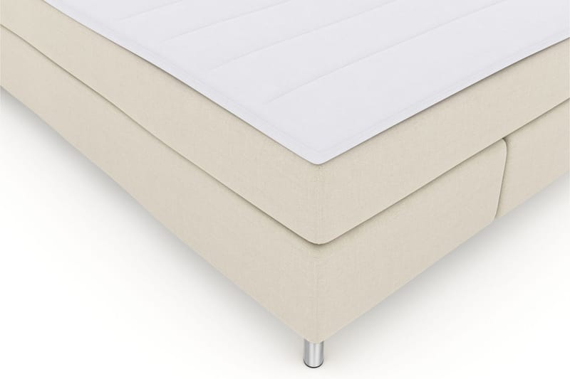 Select No 3 Kontinentalsäng 160x200 Fast/Medium - Beige/Metall - Products - Möbler - Säng - Kontinentalsäng