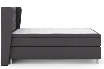 Select No 4 Komplett Sängpaket 120x200 Medium - Mörkgrå/Metall - Products - Möbler - Säng - Enkelsäng