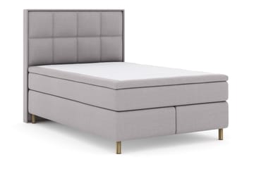 Select No 4 Komplett Sängpaket 140x200 Fast - Ljusgrå/Koppar - Products - Möbler - Säng - Kontinentalsäng