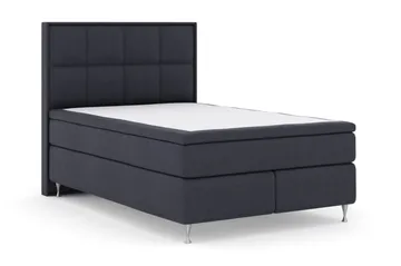 Select No 4 Komplett Sängpaket 140x200 Fast/Medium - Blå/Silver - Products - Möbler - Säng - Kontinentalsäng