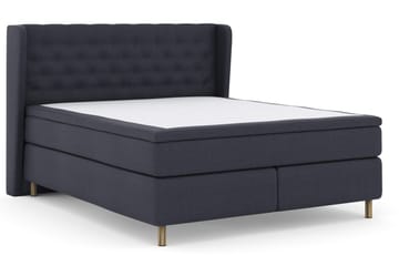 Select No 4 Komplett Sängpaket 180x200 Fast - Blå/Koppar - Products - Möbler - Säng - Kontinentalsäng