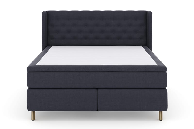 Select No 4 Komplett Sängpaket 180x200 Fast, Blå/Koppar