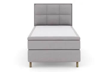 Select No 5 Komplett Sängpaket 120x200 Fast Latex - Ljusgrå/Koppar - Products - Möbler - Säng - Enkelsäng