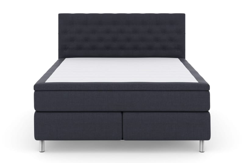 Select No 5 Kontinentalsäng 180x200 Medium Latex, Blå/Metall