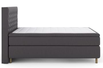 Select No 6 Komplett Sängpaket 140x200 Fast Latex/Memory - Mörkgrå/Koppar - Products - Möbler - Säng - Kontinentalsäng