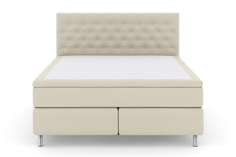 Select No 6 Kontinentalsäng 180x200 Fast Watergel - Beige/Metall - Products - Möbler - Säng - Kontinentalsäng