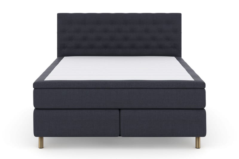 Select No 6 Kontinentalsäng 210x210 Medium Memory/Pocket, Blå/Koppar