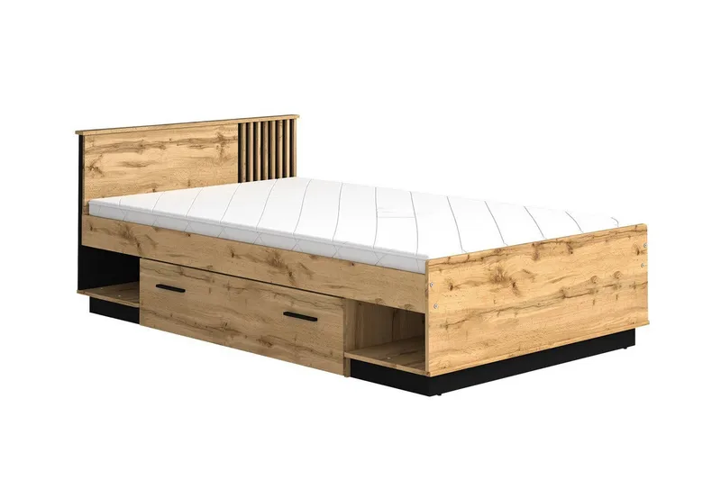 Strathy Sängram 120x200 cm, Svart