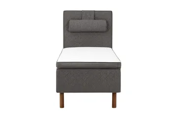 Sundborn Ramsäng 90x200 cm - Grå - Products - Möbler - Säng - Enkelsäng