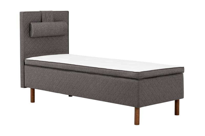 Sundborn Ramsäng 90x200 cm - Grå - Products - Möbler - Säng - Enkelsäng