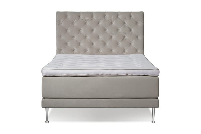 Victoria Komplett Sängpaket 140x200, Beige