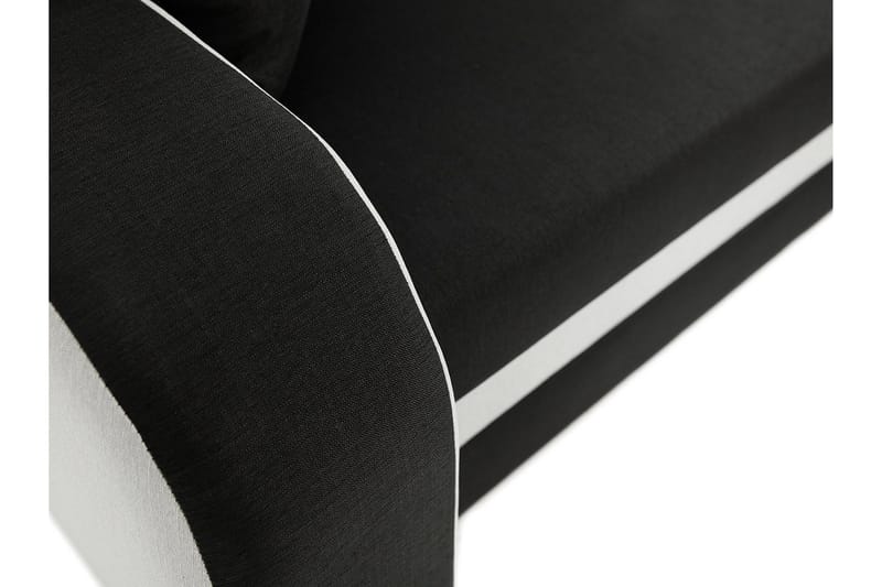 Alvared 3-sits Hörnbäddsoffa Universal - Grå/Röd - Products - Möbler - Soffa - Bäddsoffa - Bäddsoffa divan