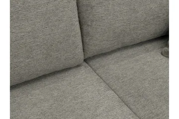 Barile Bäddsoffa Dubbeldivan 4-sits i Plysch - Beige - Products - Möbler - Soffa - Bäddsoffa - U bäddsoffa