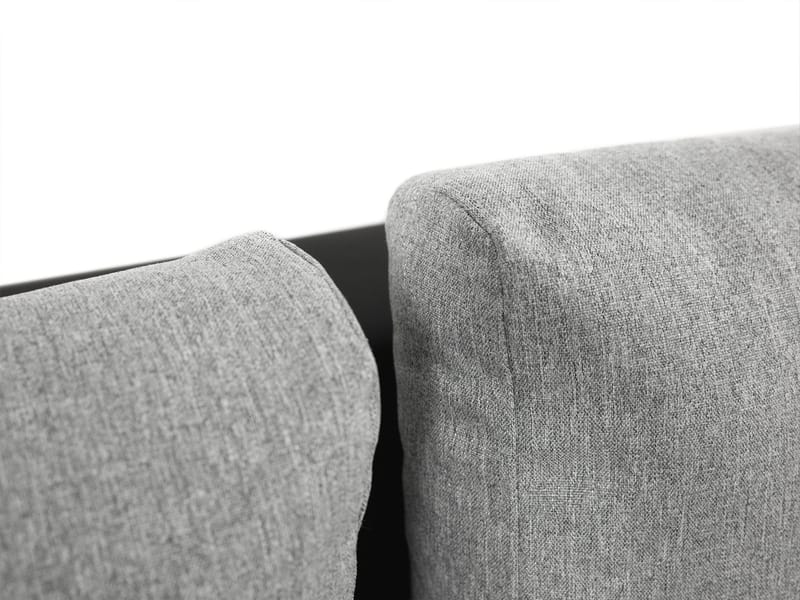 Cerys Bäddsoffa med Divan 4-sits - Grå - Products - Möbler - Soffa - Bäddsoffa - Bäddsoffa divan