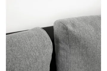 Cerys Bäddsoffa med Divan Vändbar - Vit/Grå - Products - Möbler - Soffa - Bäddsoffa - Bäddsoffa längsbäddad