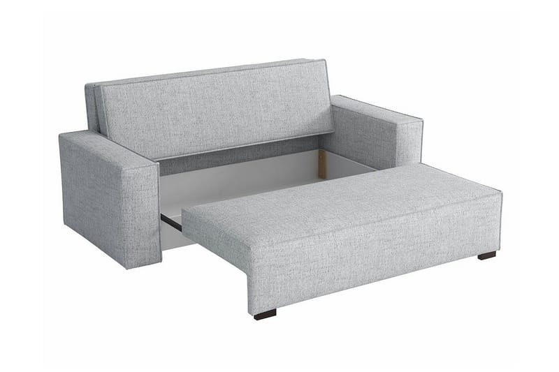Denegal 2-sits liten bäddsoffa i Tyg - Grå , Blå - Products - Möbler - Soffa - Bäddsoffa - 2 sits bäddsoffa