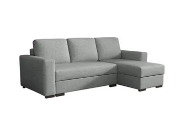 Denegal 3-sits Hörnbäddsoffa, Grå