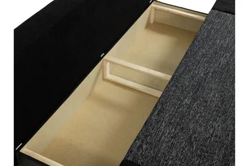 Emma Bäddsoffa 200x94x76 cm - Grå - Products - Möbler - Soffa - Bäddsoffa - Bäddsoffa längsbäddad