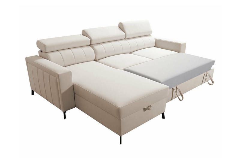 Galbally 3-sits Hörnbäddsoffa Dark blue - Products - Möbler - Soffa - Bäddsoffa - Bäddsoffa divan