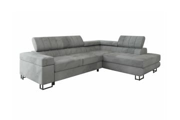 Kintore 3-sits Hörnbäddsoffa Light grey/Dark grey - Products - Möbler - Soffa - Bäddsoffa - Hörnbäddsoffa