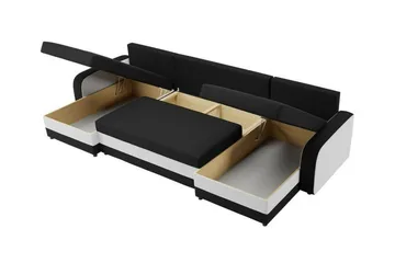 Kintore 4-sits Hörnbäddsoffa Dark blue - Products - Möbler - Soffa - Bäddsoffa - Hörnbäddsoffa