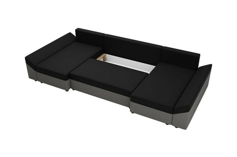 Midfeld 4-sits Hörnbäddsoffa Light brown - Products - Möbler - Soffa - Bäddsoffa - Bäddsoffa längsbäddad