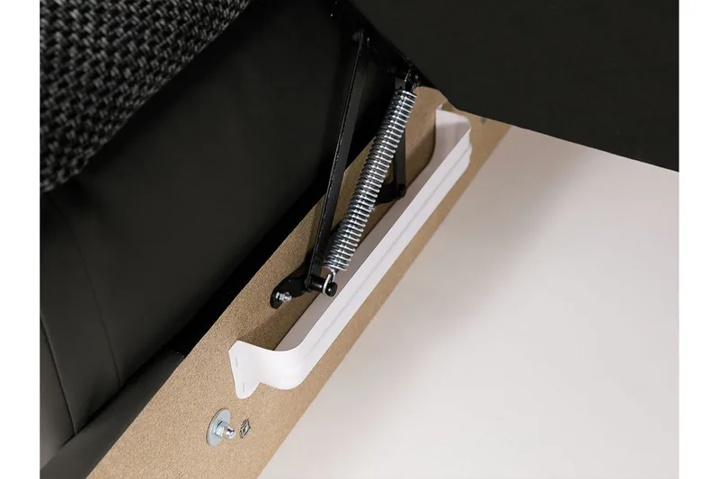 Niko U-Bäddsoffa 350x205x76 cm Divan Höger - Grå - Products - Möbler - Soffa - Bäddsoffa - Bäddsoffa längsbäddad