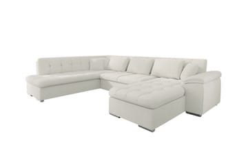 Sakri 5-sits Hörnbäddsoffa White - Products - Möbler - Soffa - Bäddsoffa - Bäddsoffa divan