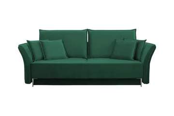 Staffin 3-sits Bäddsoffa Dark green - Products - Möbler - Soffa - Bäddsoffa - 3 sits bäddsoffa