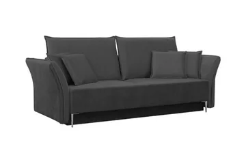 Staffin 3-sits Bäddsoffa Dark grey - Products - Möbler - Soffa - Bäddsoffa - 3 sits bäddsoffa