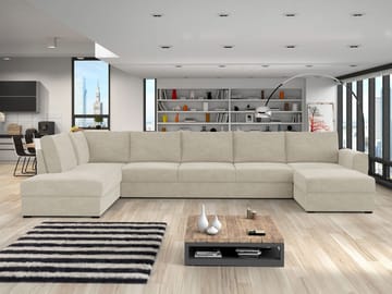 Taberk Large 6-sits U-Soffa med Divan Höger - Products - Möbler - Soffa - Bäddsoffa - Hörnbäddsoffa