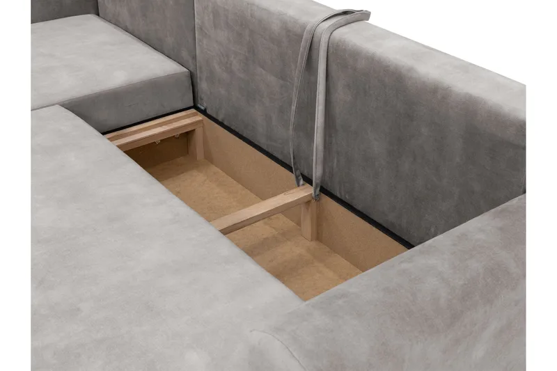 Tacon Bäddsoffa m. Divan 3-sits - Rosa - Products - Möbler - Soffa - Bäddsoffa - Bäddsoffa divan