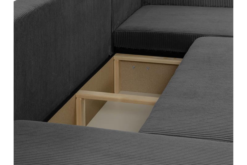 Barile Soffa Dubbeldivan 4-sits - Grön - Products - Möbler - Soffa - U-soffa