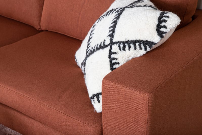 Bolero 3-sits Soffa - Röd - Products - Möbler - Soffa - 3 sits soffa