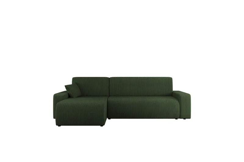 Barile Soffa med Divan 3-sits, Grön