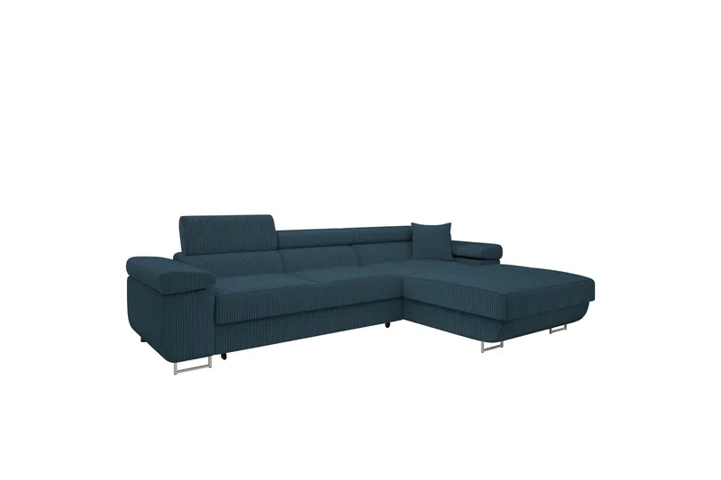 Gabina Soffa med Divan 3-sits, Blå