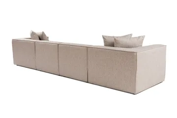 Gregor Soffa med Divan 4-sits - Sand beige - Products - Möbler - Soffa - Divansoffa & schäslongsoffa - 4 sits soffa med divan