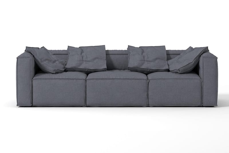 Oceanis Hörnmodul/armstödsmodul höger - Ljusgrå - Products - Möbler - Soffa - Modulsoffa - Hörnmodul