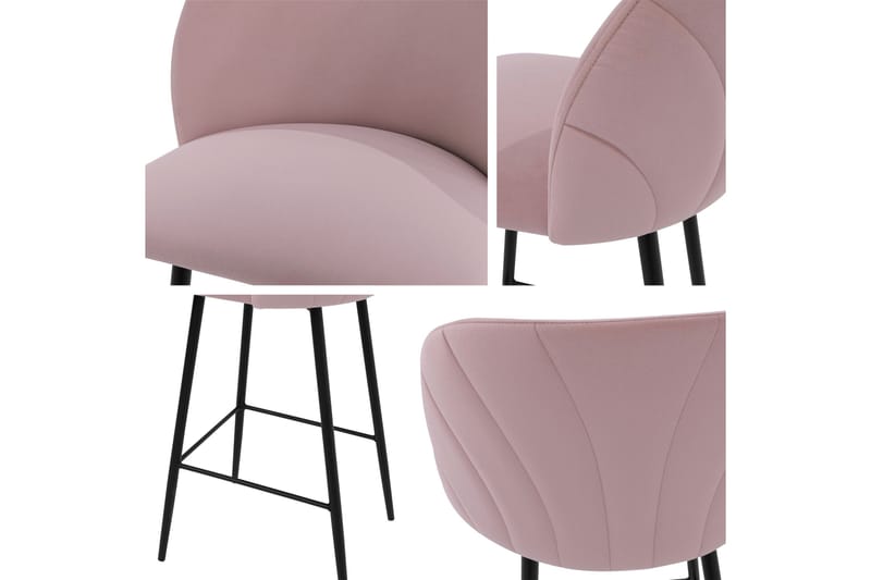 Aikka Barstol 105 cm - Rosa - Products - Möbler - Fåtölj & stolar - Barstol & barpall