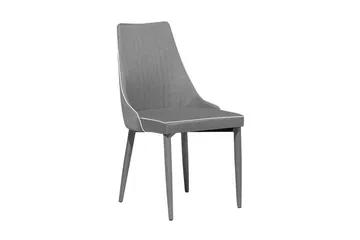 Camino Stol Set Om 2 St - Grå - Products - Möbler - Fåtölj & stolar - Matstol & köksstol