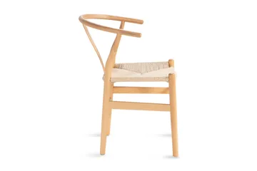 Dastoori Matstol med Armstöd - Natur / Bokträ - Products - Möbler - Fåtölj & stolar - Matstol & köksstol