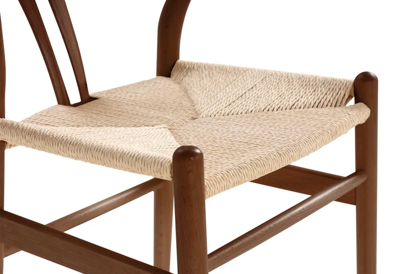 Dastoori Matstol med Armstöd - Valnöt / Natur - Products - Möbler - Fåtölj & stolar - Matstol & köksstol