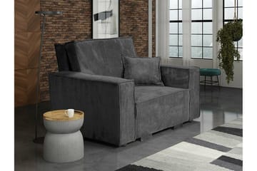 Denegal Bäddfåtölj Dark grey - Products - Möbler - Fåtölj & stolar - Fåtölj - Bäddfåtölj