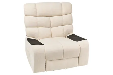 Elektrisk reclinerfåtölj Ares Ljusbeige - Ljusbeige - Products - Möbler - Fåtölj & stolar - Fåtölj - Biofåtölj & reclinerfåtölj