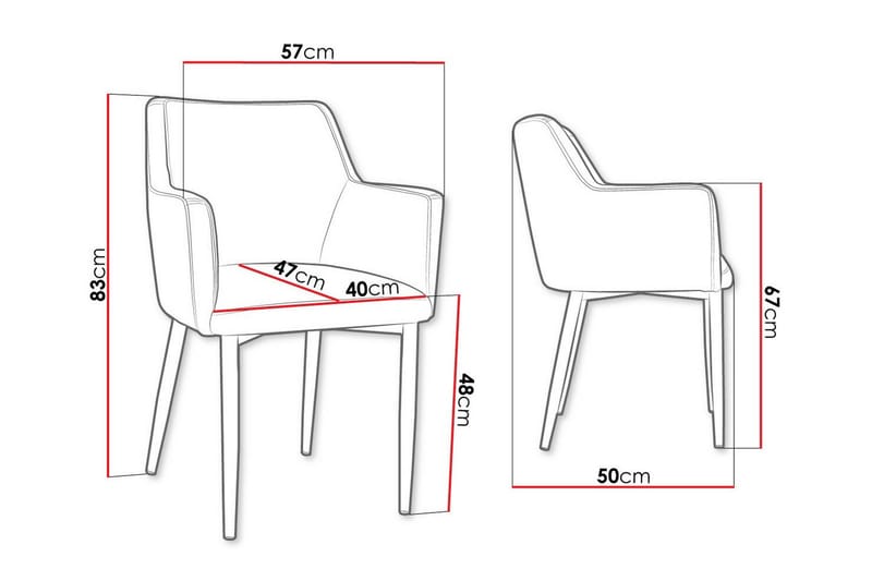 Glenarm Matstol - Products - Möbler - Fåtölj & stolar - Karmstol