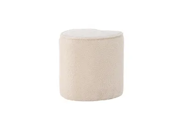 Heart Sittpuff - Beige - Products - Möbler - Fåtölj & stolar - Pall & puff