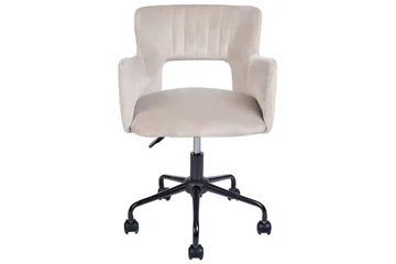 Kontorsstol Sanilac Beige/grå/svart - Beige/grå/svart - Products - Möbler - Fåtölj & stolar - Kontorsstol & skrivbordsstol